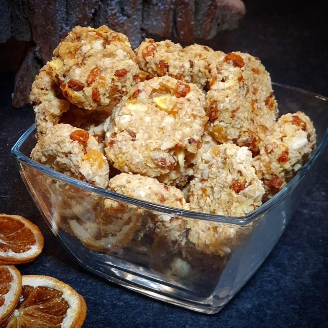 Gesunde vegane Kekse Na schon Kekse gebacken? Mit dem Dörrautomaten? Dank Nutribloggerin @me.lla.ni.e. Hast du jetzt die einmalige Gelegenheit dazu!