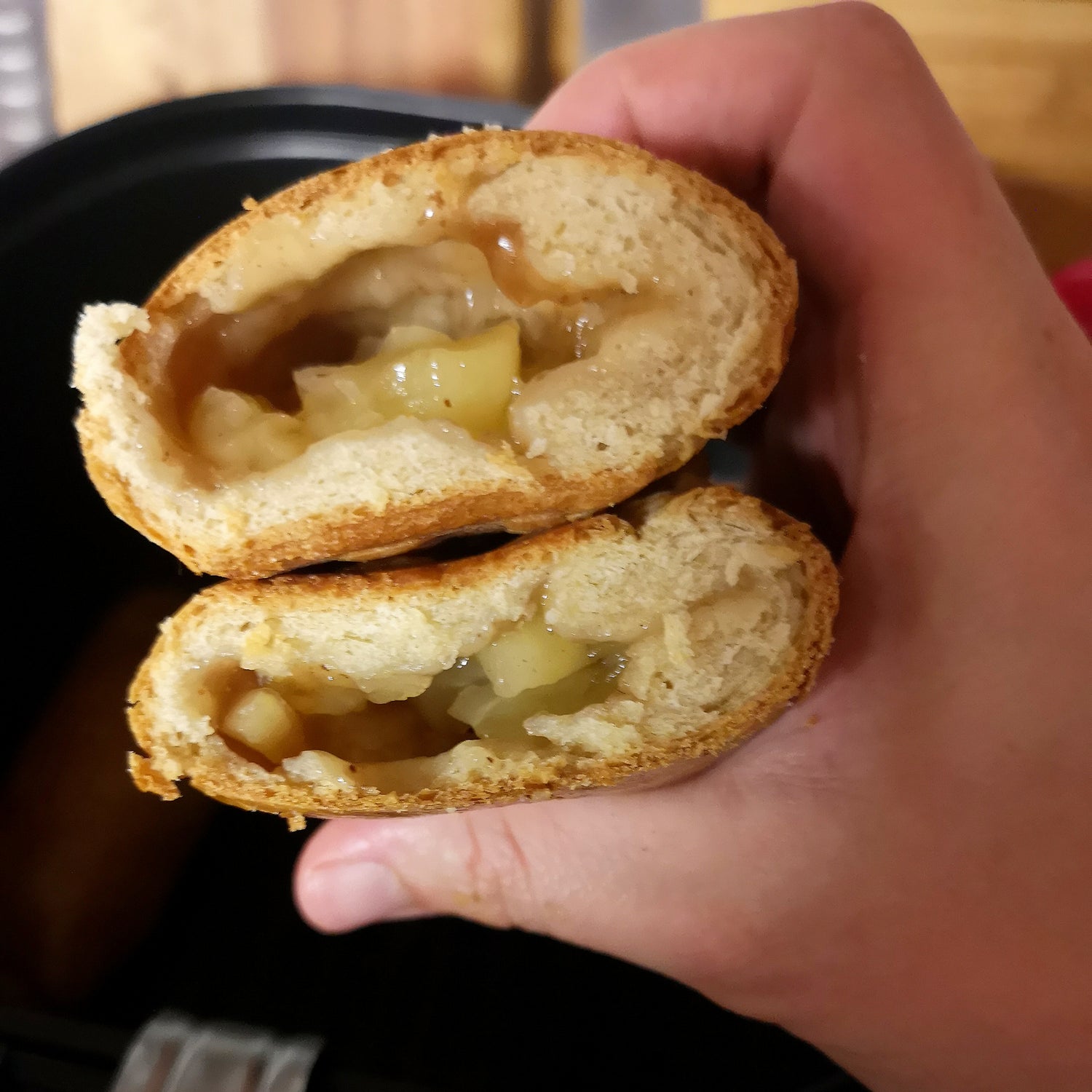 Apfeltaschen aus dem NUTRIFRYER