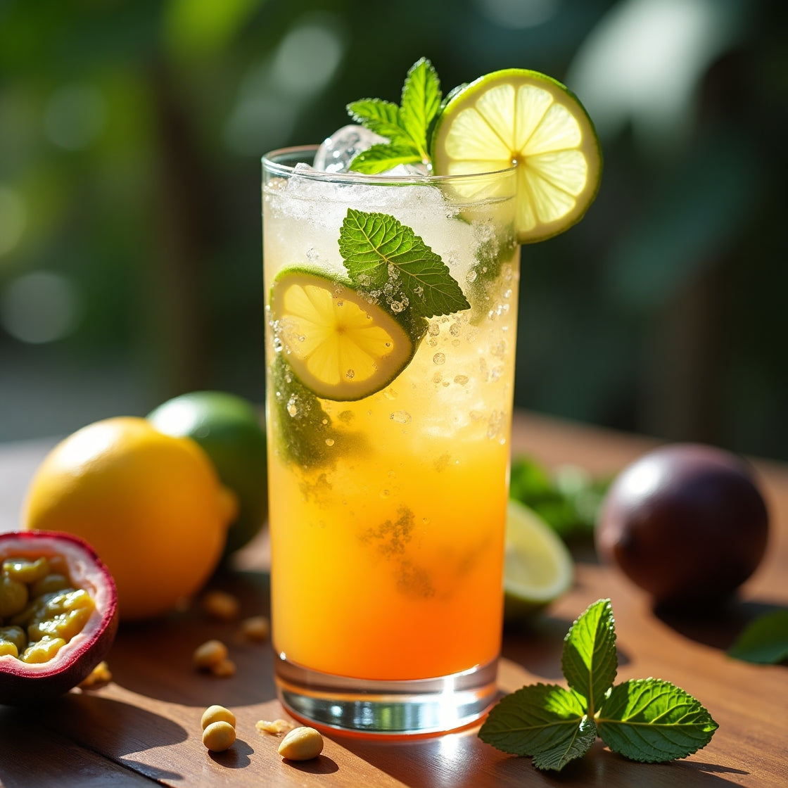 Virgin Tonka & Passionfruit Mojito