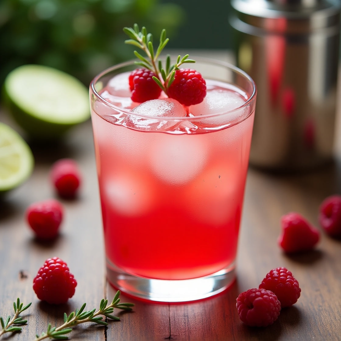 Raspberry Thyme Smash