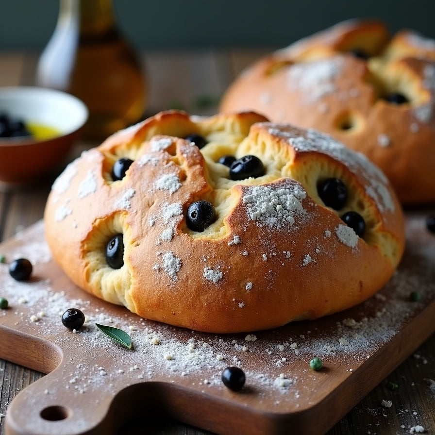 Oliven-Ciabatta mit 5 Zutaten