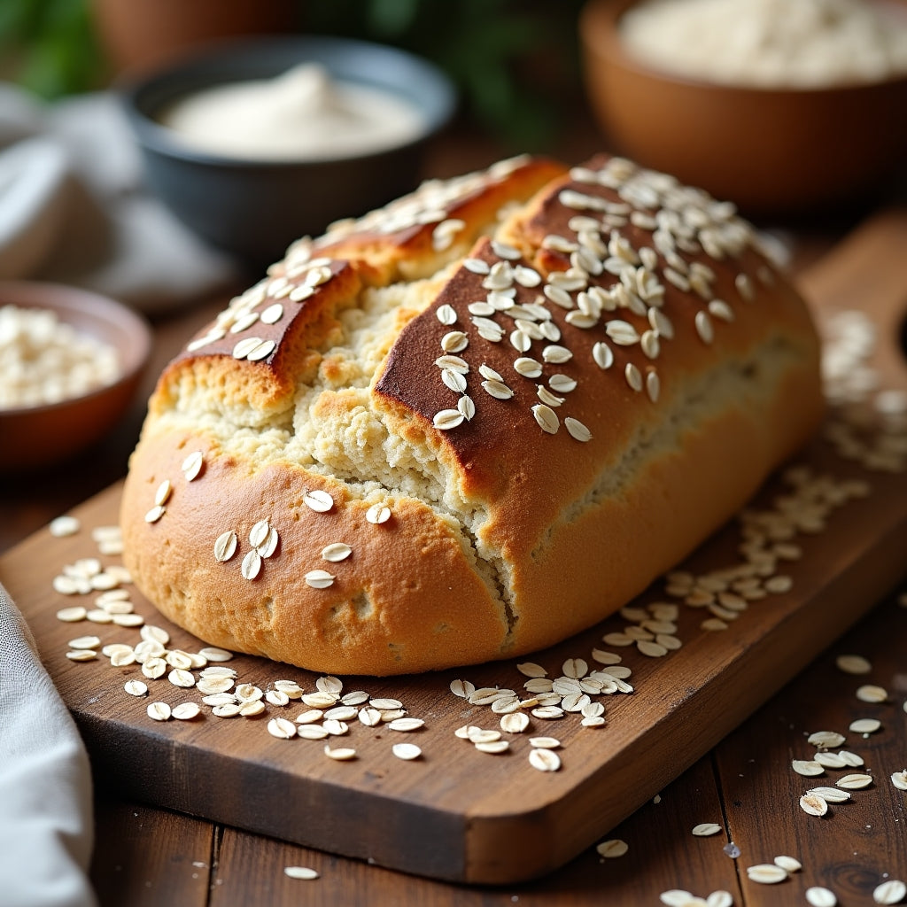 Veganes Haferbrot