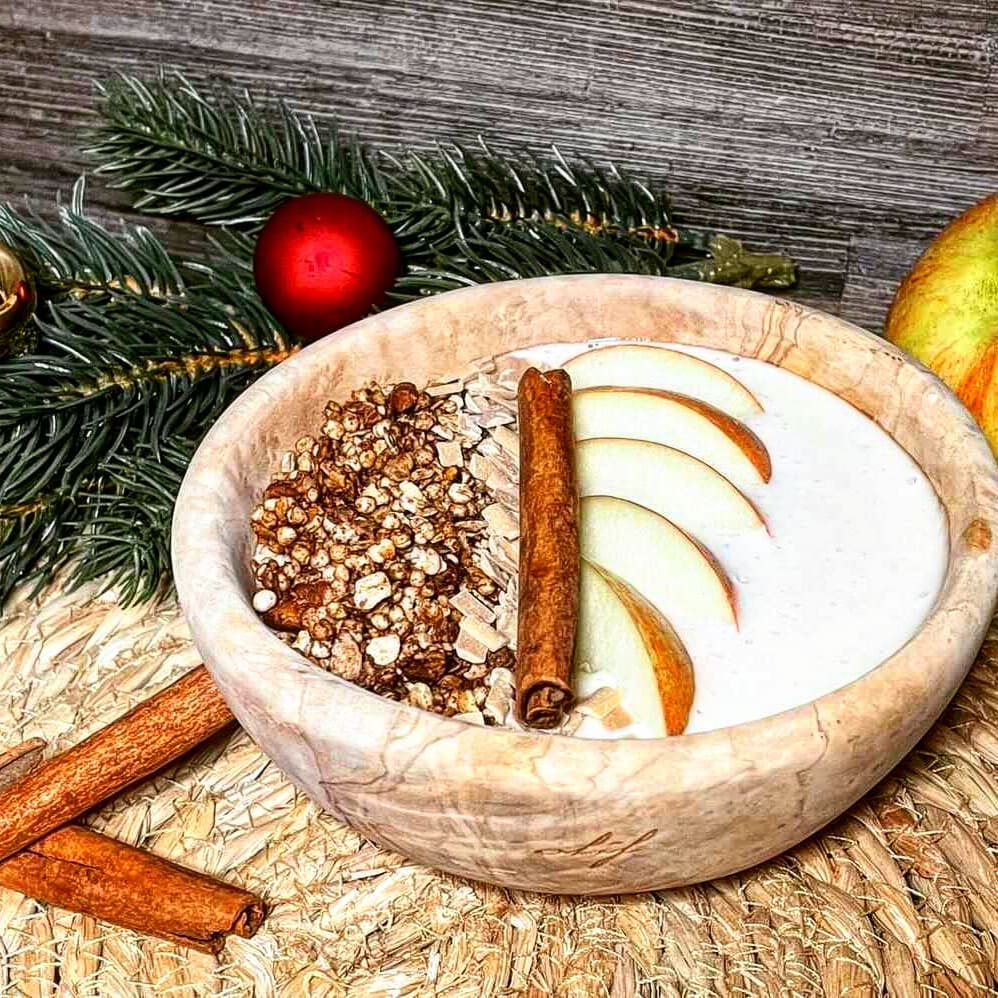 Apfel-Zimt-Smoothiebowl Apfel-Zimt-Smoothiebowl