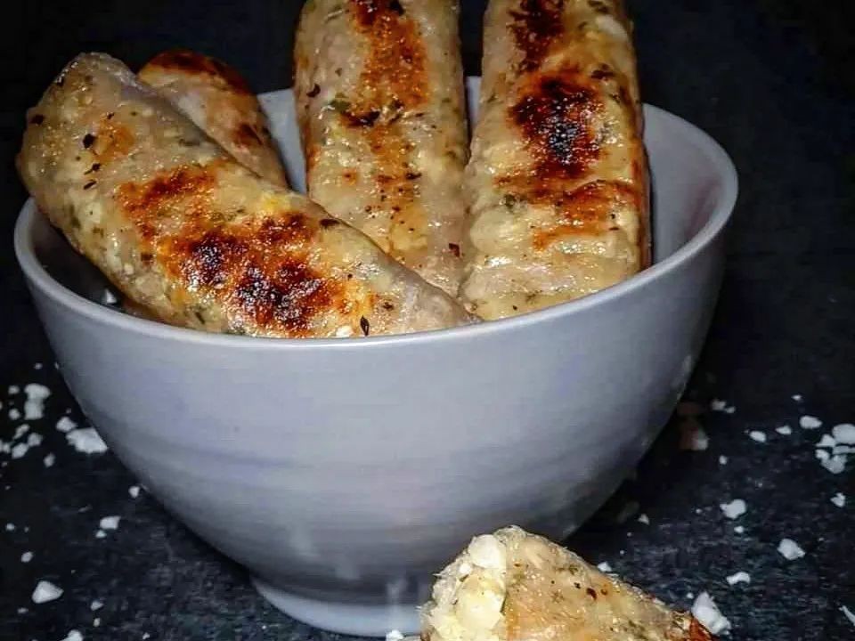 Blumenkohlreis in Reispapier