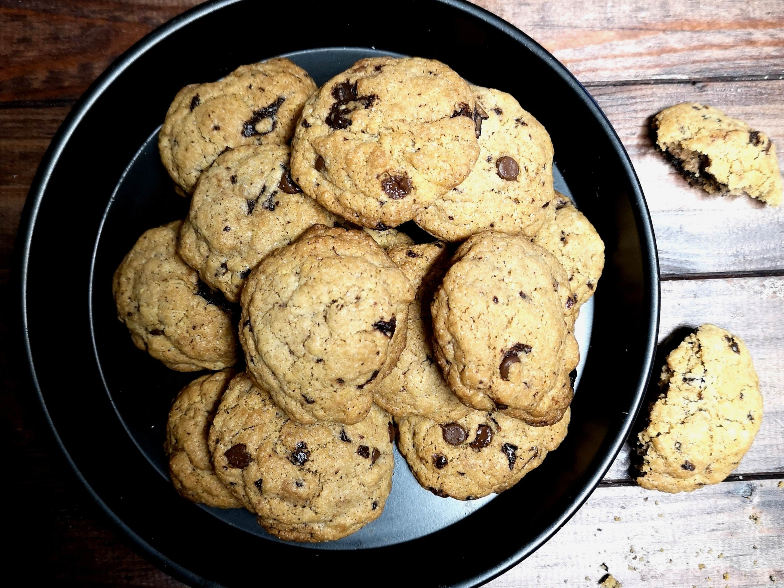 Chocolate Chip Cookies aus der Heißluftfritteuse