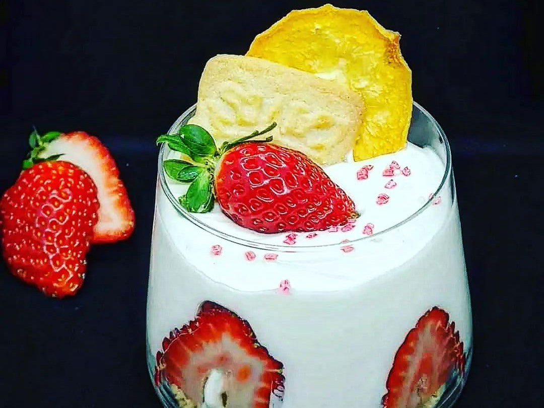 Erdbeertraum,Dessert-Rezept