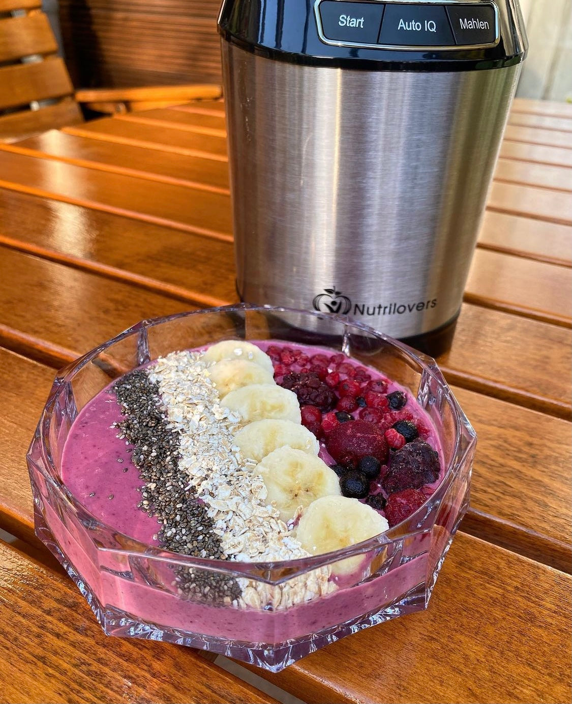 🍓🫐🍒 Smoothie-Bowl mit Beeren | Rezept