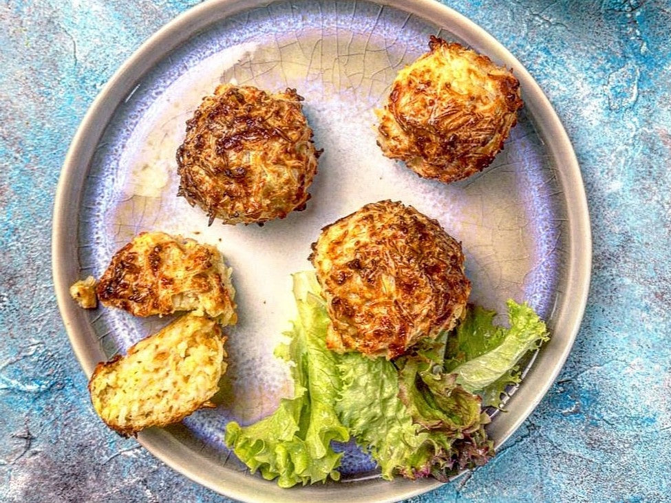 🍙Kinder-Onigiri 🍙- mit Lachs, Reis, Käse und Ei aus dem Nutri-Fryer | NUTRILOVERS | #WissenWasDrinIst