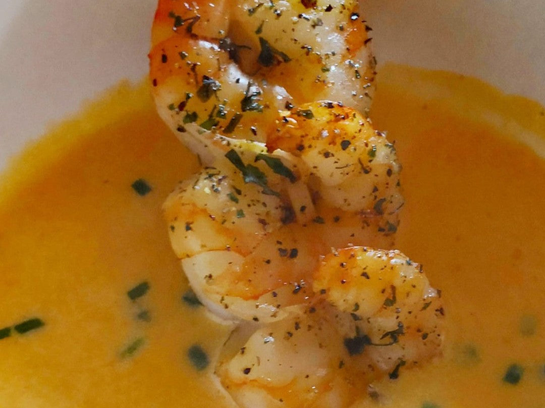 Schnelle Garnellspiesse | Heißluftfritteusen Rezept