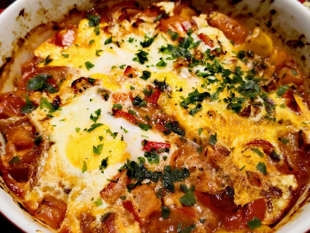 Shakshuka | Heißluftfritteusen Rezept