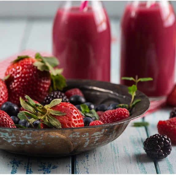 RED HEALTH BLIZZARD JUICE Rezept Abwehrstark Kraft der Beeren zu einer starken Gesundheit