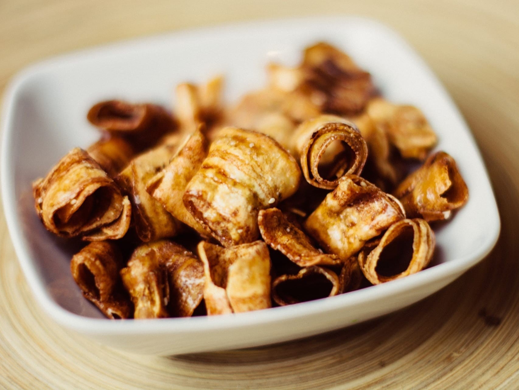 Dörrautomat Rezepte Köstliche Schnecken aus Banane und Kokos