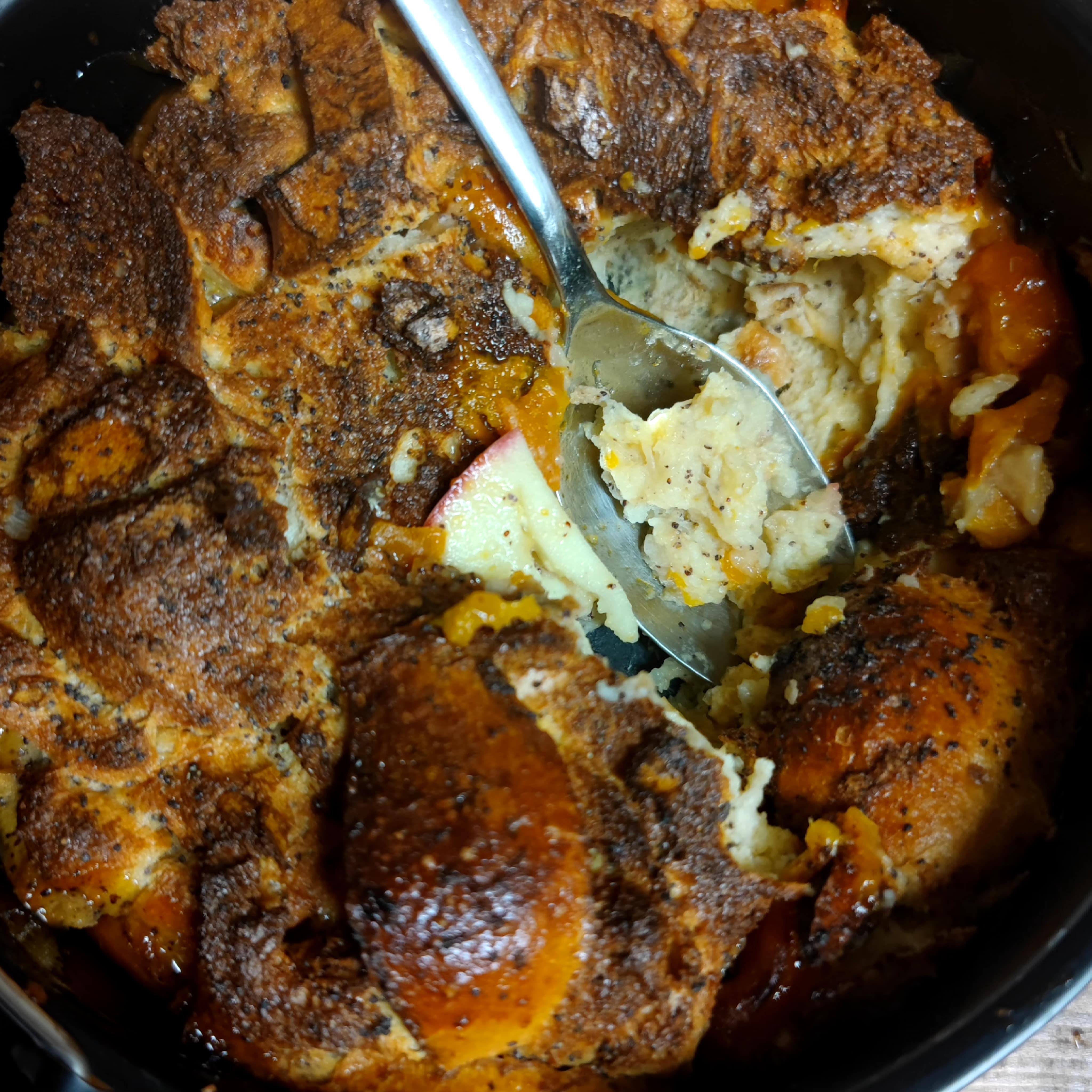 Scheiterhaufen Dessert Scheitert definitiv nicht beim Zubereiten mit unserer hauseigenen #heissluftfritteuse, ist eine tolle #Resteküche und unfassbar lecker