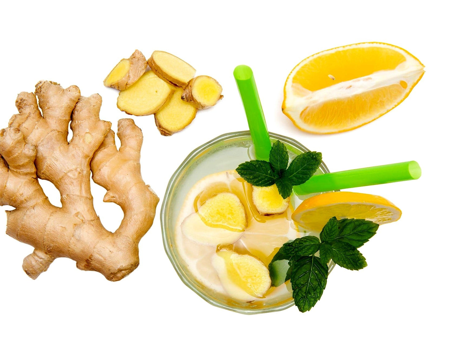 SPICY DETOX Zitruspresse Rezepte Detox Ingwer-Zitronen-Limonade