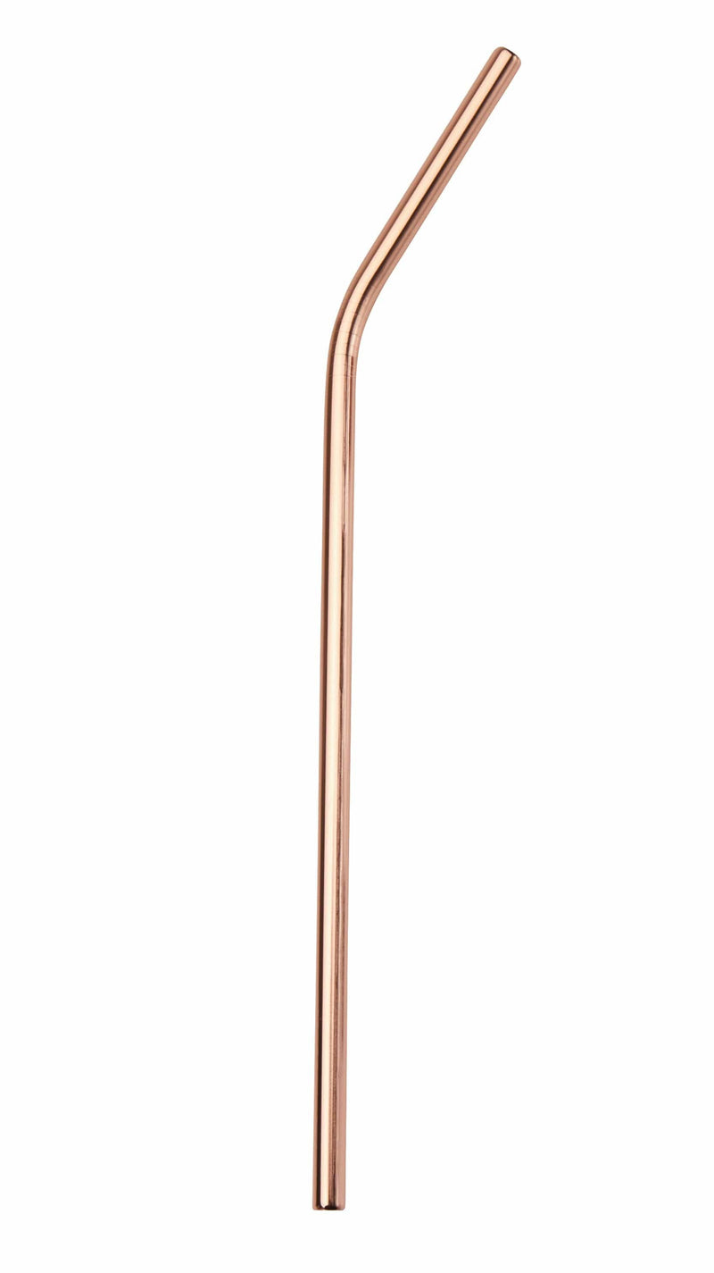 Nutrilovers Strohhalm für NUTRI-MULE BECHER - Strohhalm aus Metall mit Kupfer Optik