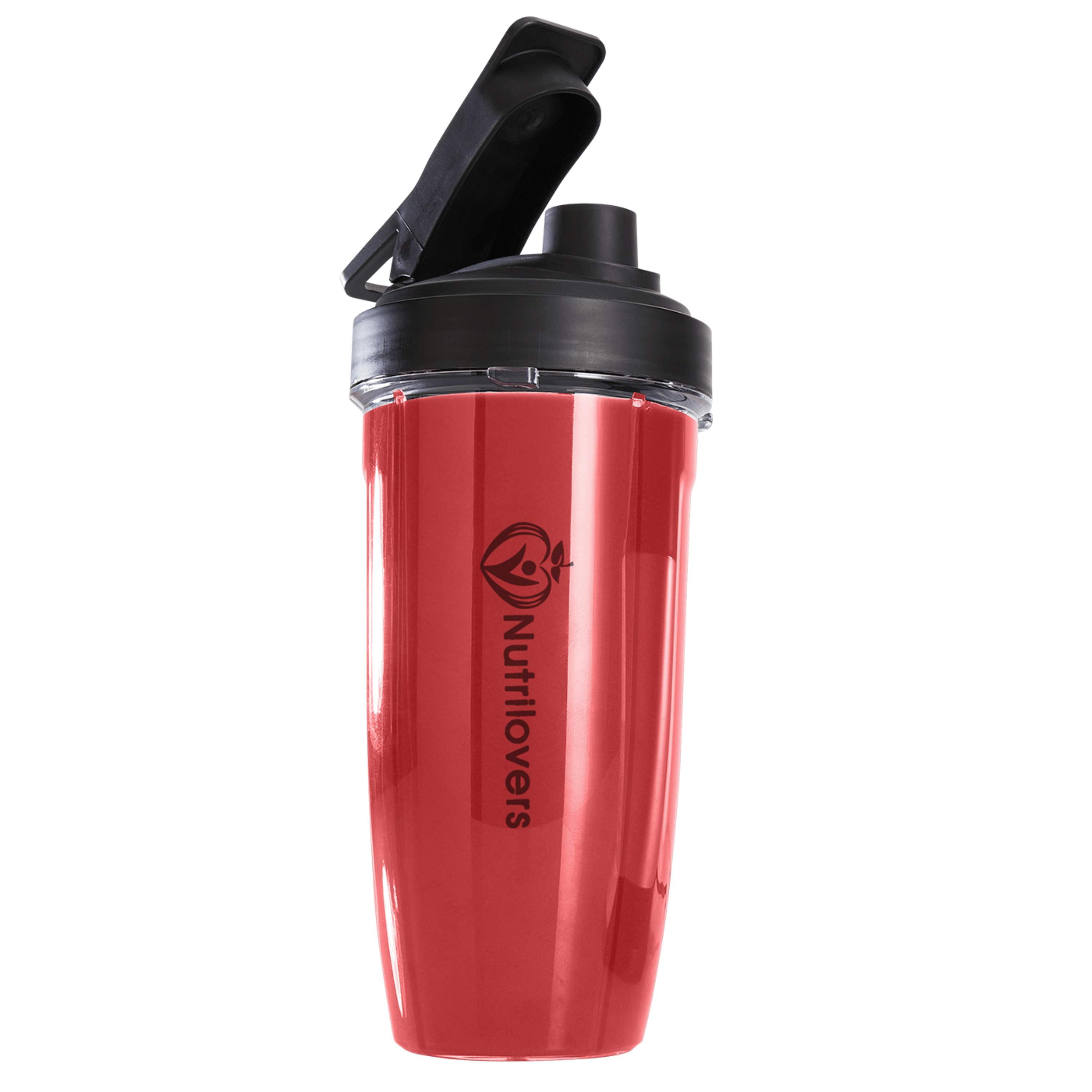 Nutrilovers Becher zum Blenden, groß (0,8 Liter) MIT Trinkkappe | NUTRI-BLENDER NEW Smoothiemaker