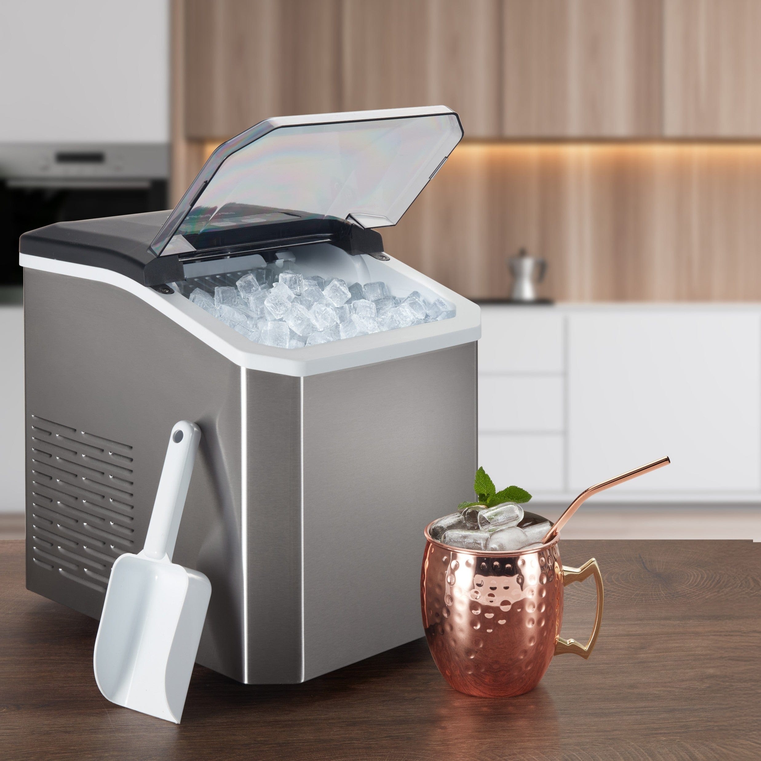 Nutrilovers NUTRI-PRESS MAX Slow Juicer + NUTRI-ICE MAKER Eiswürfelmaschine | Spar-Bundle WissenWasDrinIst