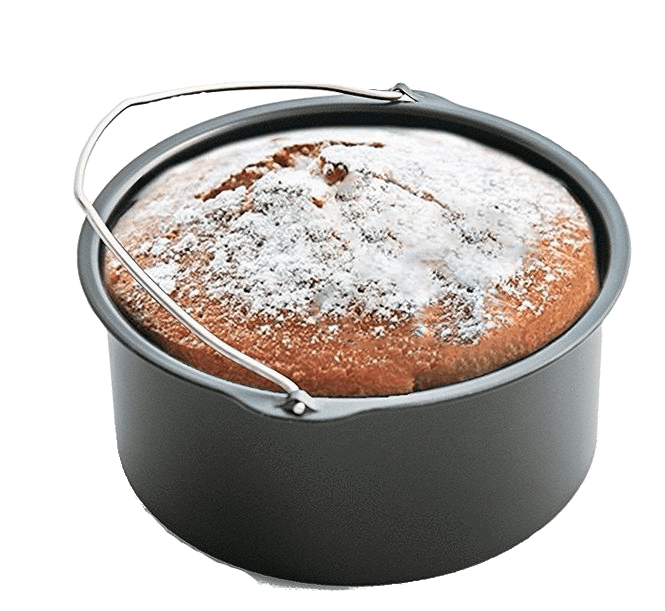 Nutrilovers NUTRI-FRYER Backform Brotkorb Cake Barrel | Zubehör Heißluftfritteuse