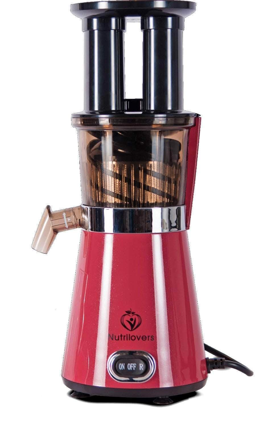 Nutrilovers Slow Juicer BLACK PEPPER NUTRI-PRESS Slow Juicer für Einsteiger | BPA-Frei (Black Pepper) (FBA) kuechengeraete haushaltsgeraete WissenWasDrinIst