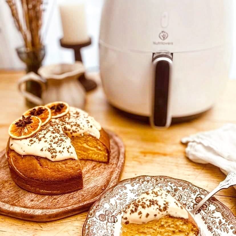 Orangenkuchen aus dem #Nutrifryer  wunderbaren Orangenkuchen im Nutrifryer gebacken, vielen Dank! Allein schon für den Duft, den dieser Kuchen beim Backen verströmt, lohnt es sich, ihn nachzumachen!