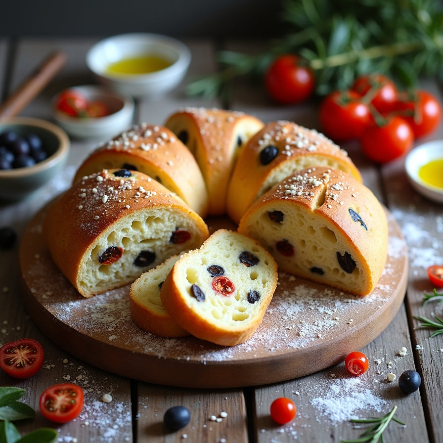 Mediterranes Partybrot