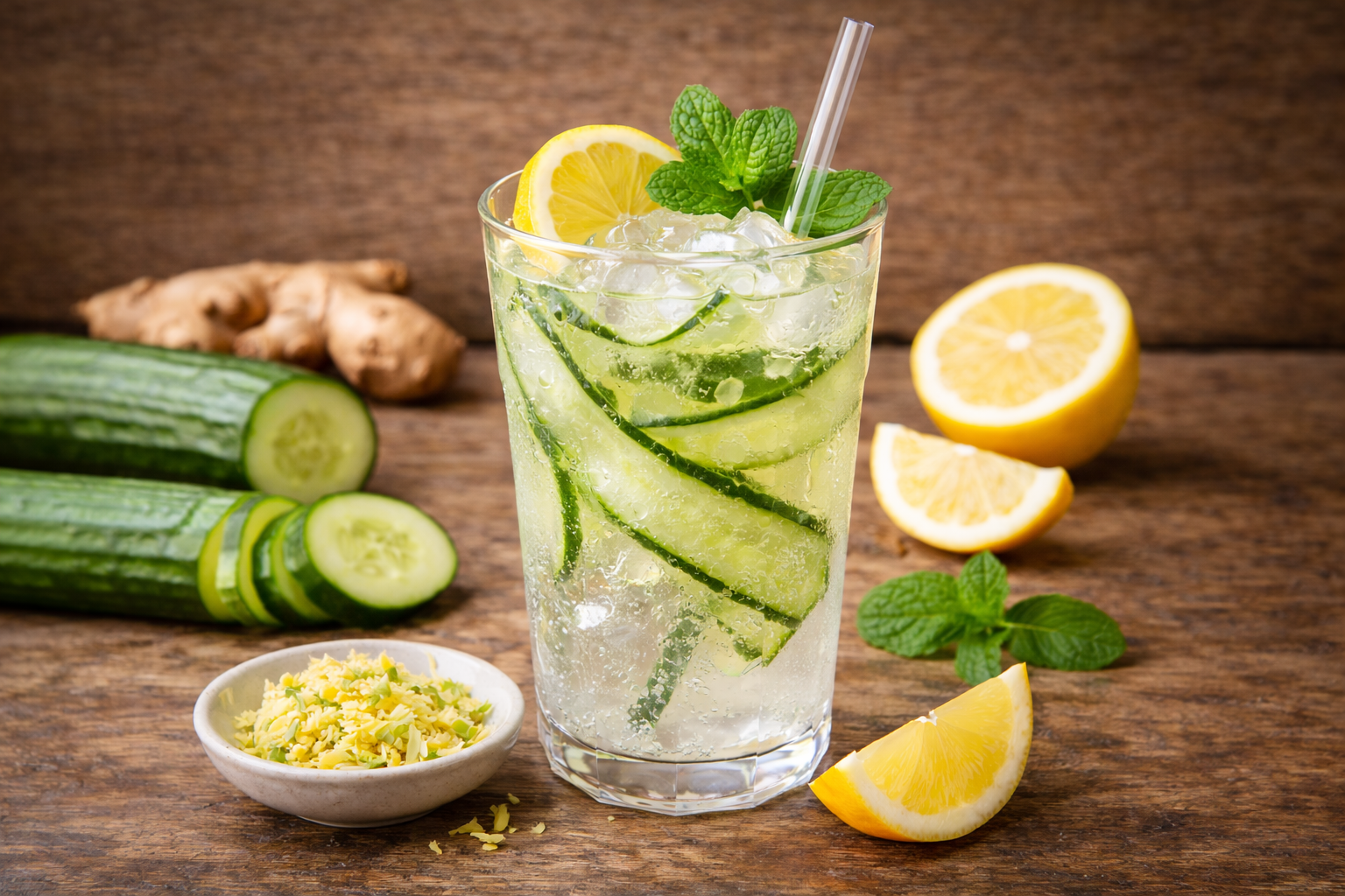 Gurken-Detox Drink
