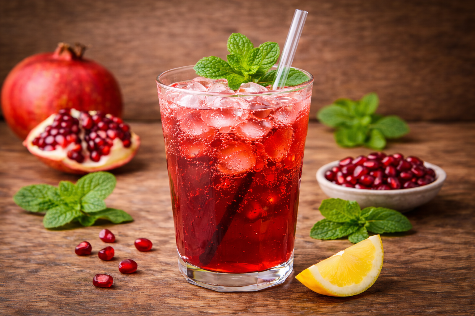 Roter Energy-Spritz (ohne Zucker)