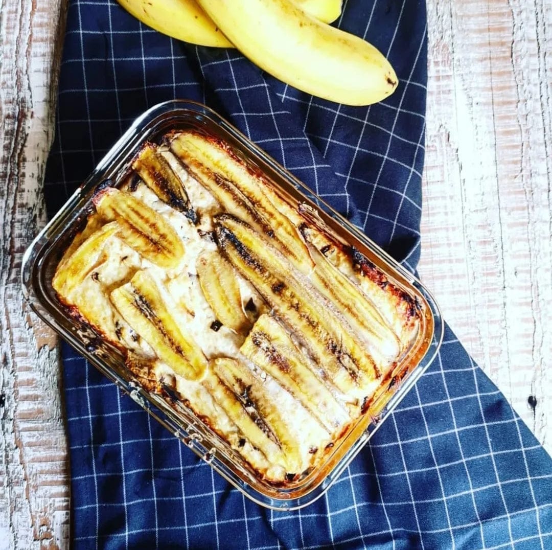 Baked Banana Oatmeal aus dem NUTRI-FRYER!
