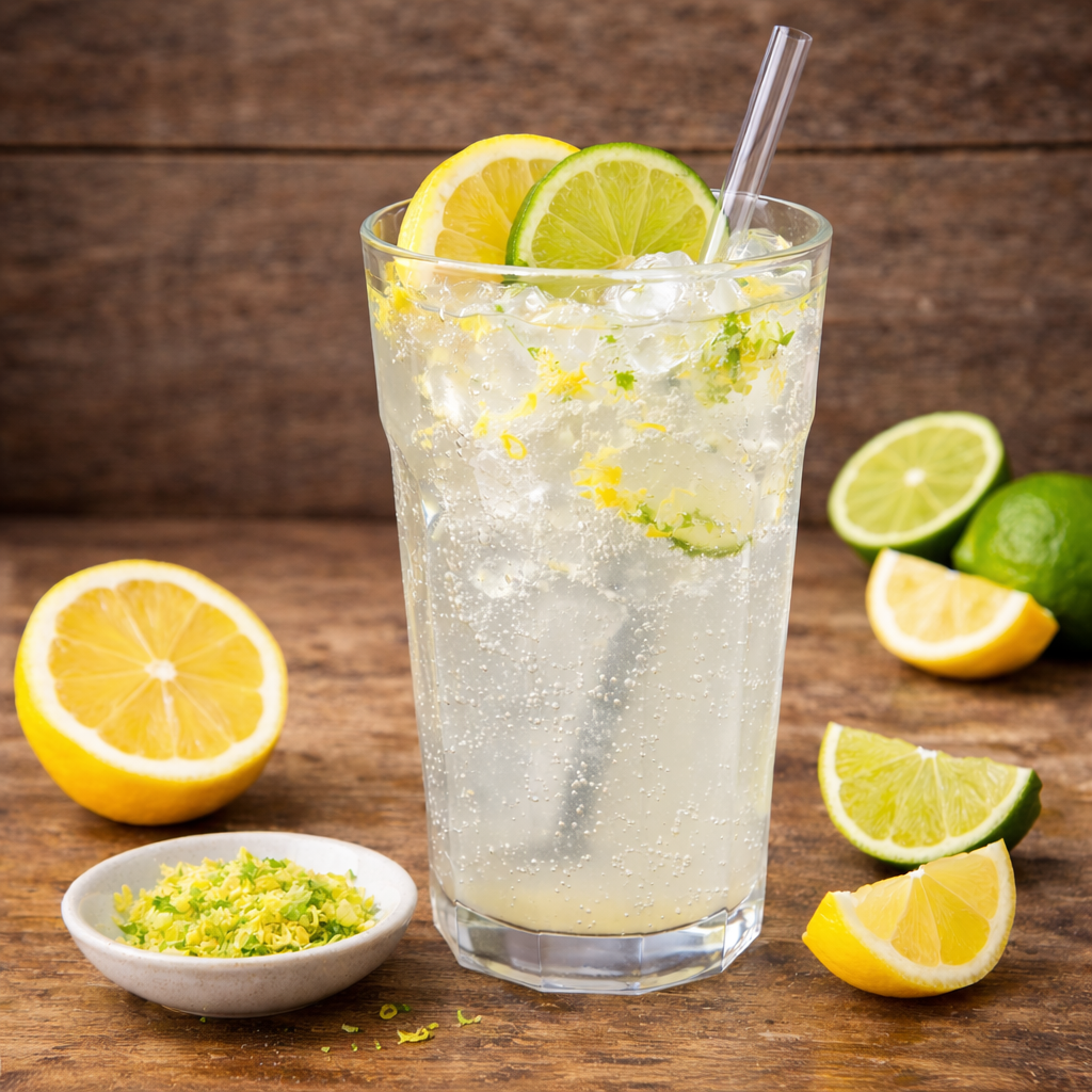 „Healthy Sprite“ Zitronen-Limetten-Soda Zero