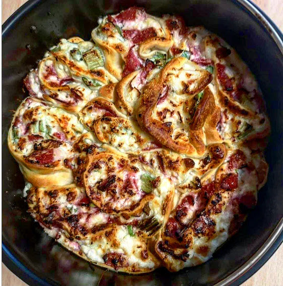 Pizzaschnecke Heißluftfritteusen Rezept Zitronencreme Kuchen