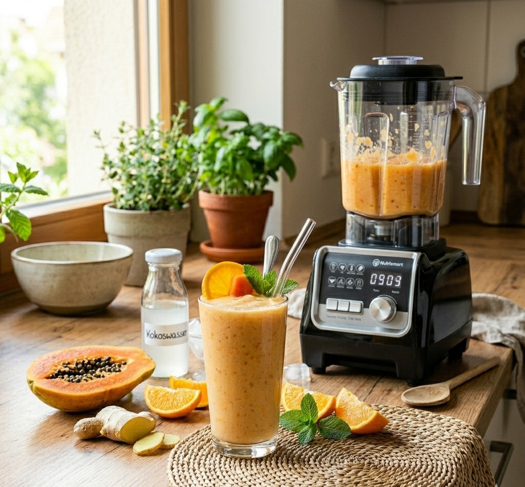  Papaya-Ingwer-Orangen-Smoothie