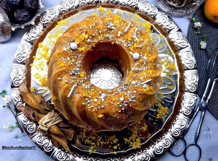 Orientalischer Kuchen nach Monis Mama Kuchen & Gebäck Heißluftfritteuse
