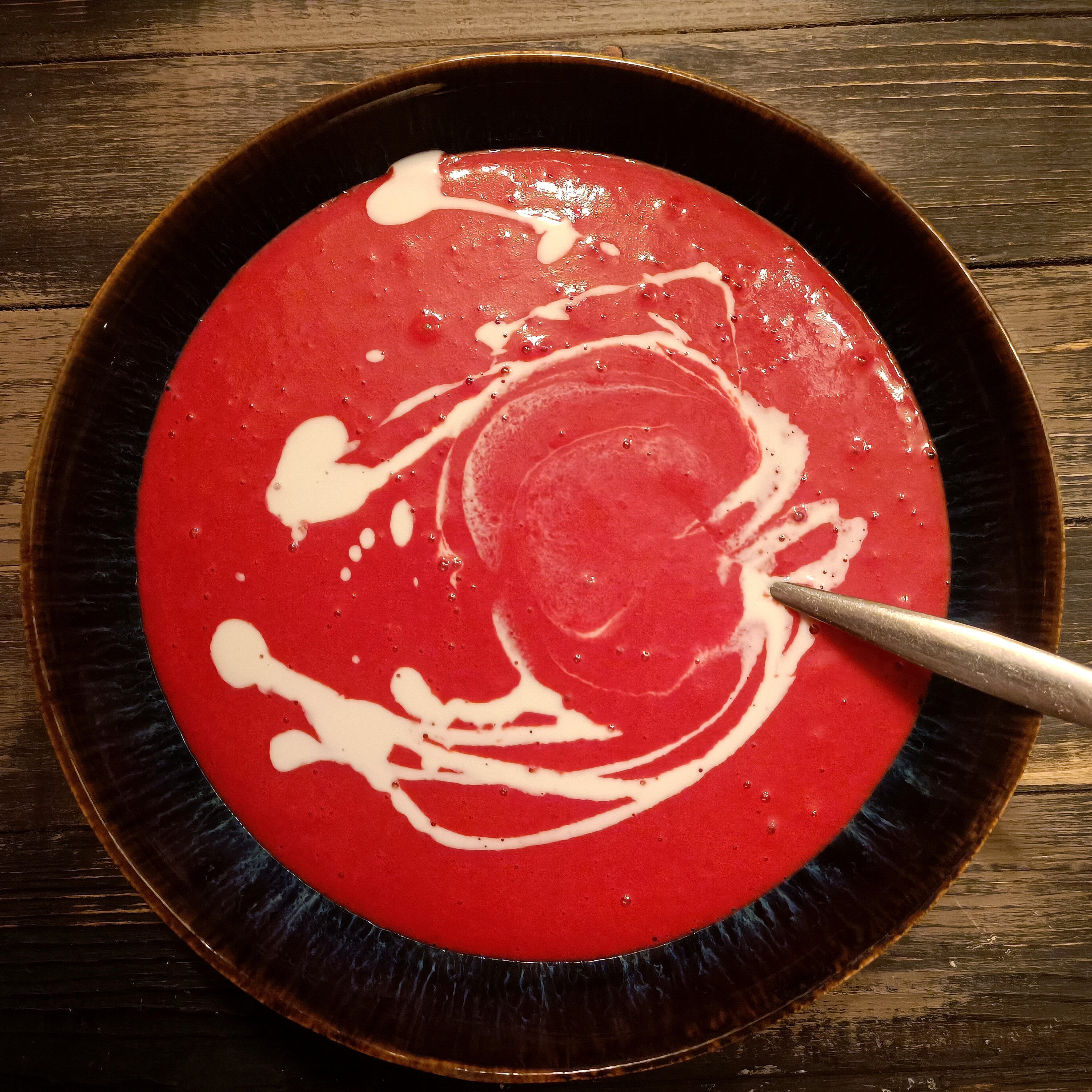 Rote Beete Suppe mit Kokos & Kartoffeln aus dem NUTRI-BLENDER