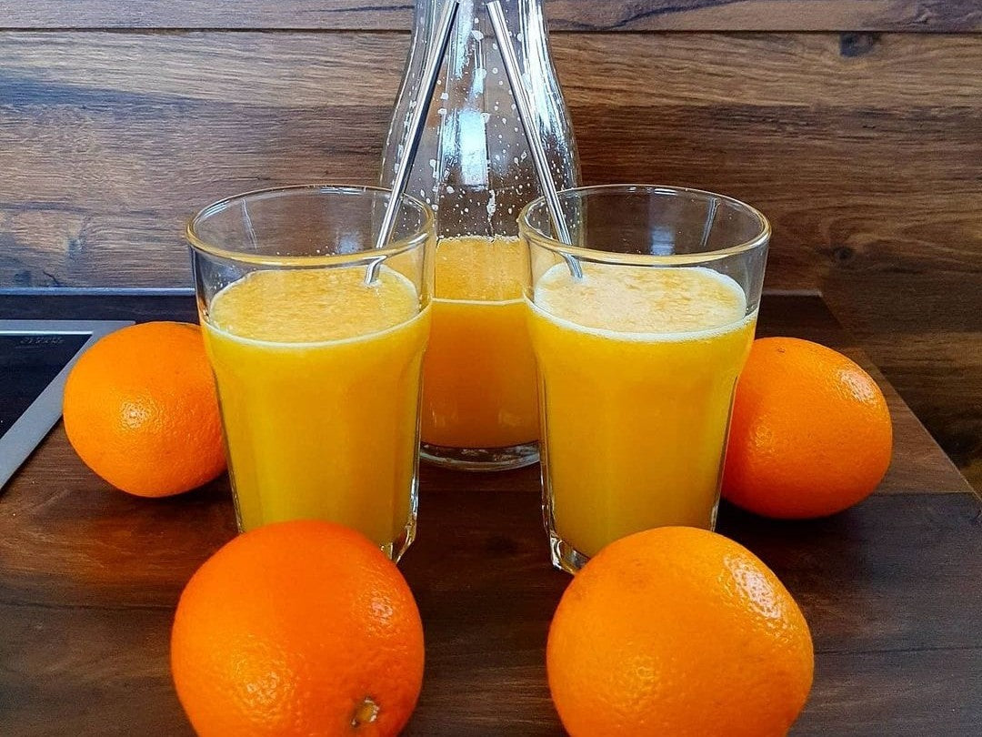 🍊 Ananas-Zitrone-Orangensaft Saft | Rezept