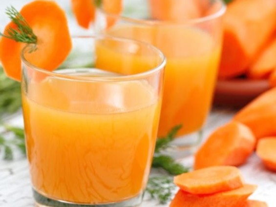 Karotten-Cocktail | Rezept Slow Juicer Rezepte Energie-Kick  Beete,  Orangen, Blutorangen, Grapefruit, und Kokosöl
