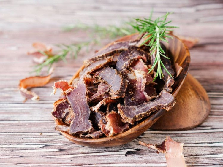 SÜDAFRIKANISCHES BILTONG  Dörrautomat  Rezepte Getrocknetes Fleisch nach südafrikanischer Art