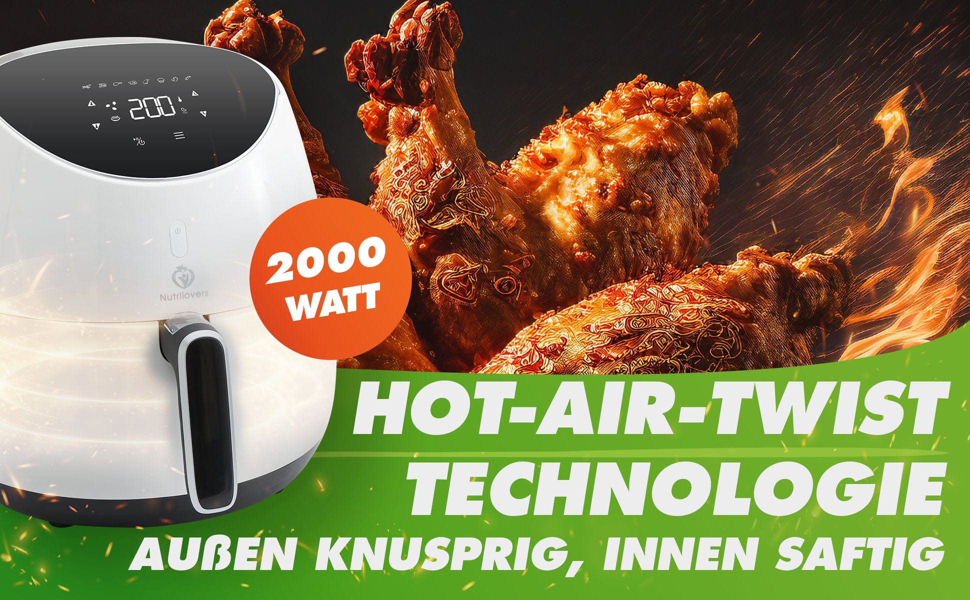 hot-air-technology,heissluftfriteuse,nutrilovers,braten,garen,heissluftfriteuse xxl,heissluftfriteusen xxl