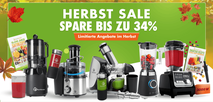 Herbst Angebote – Bis zu 34% sparen