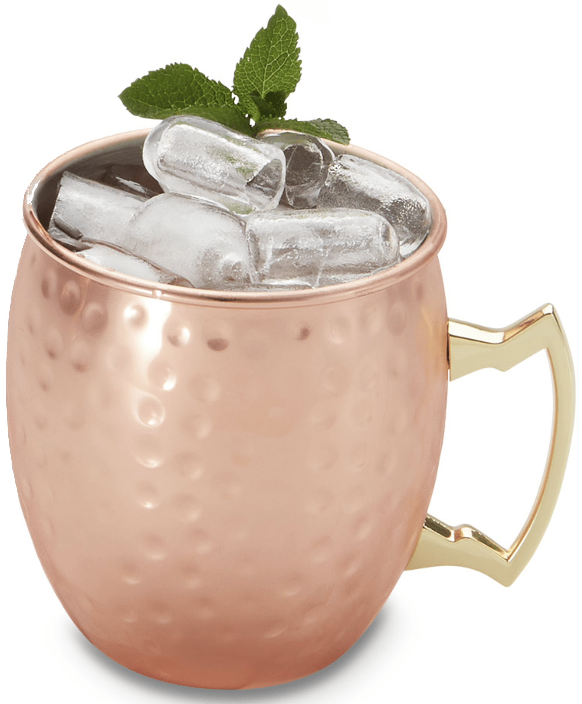 Nutrilovers NUTRI-MULE-BECHER - Edelstahl Becher in Kupfer-Optik für Mule-Cocktails