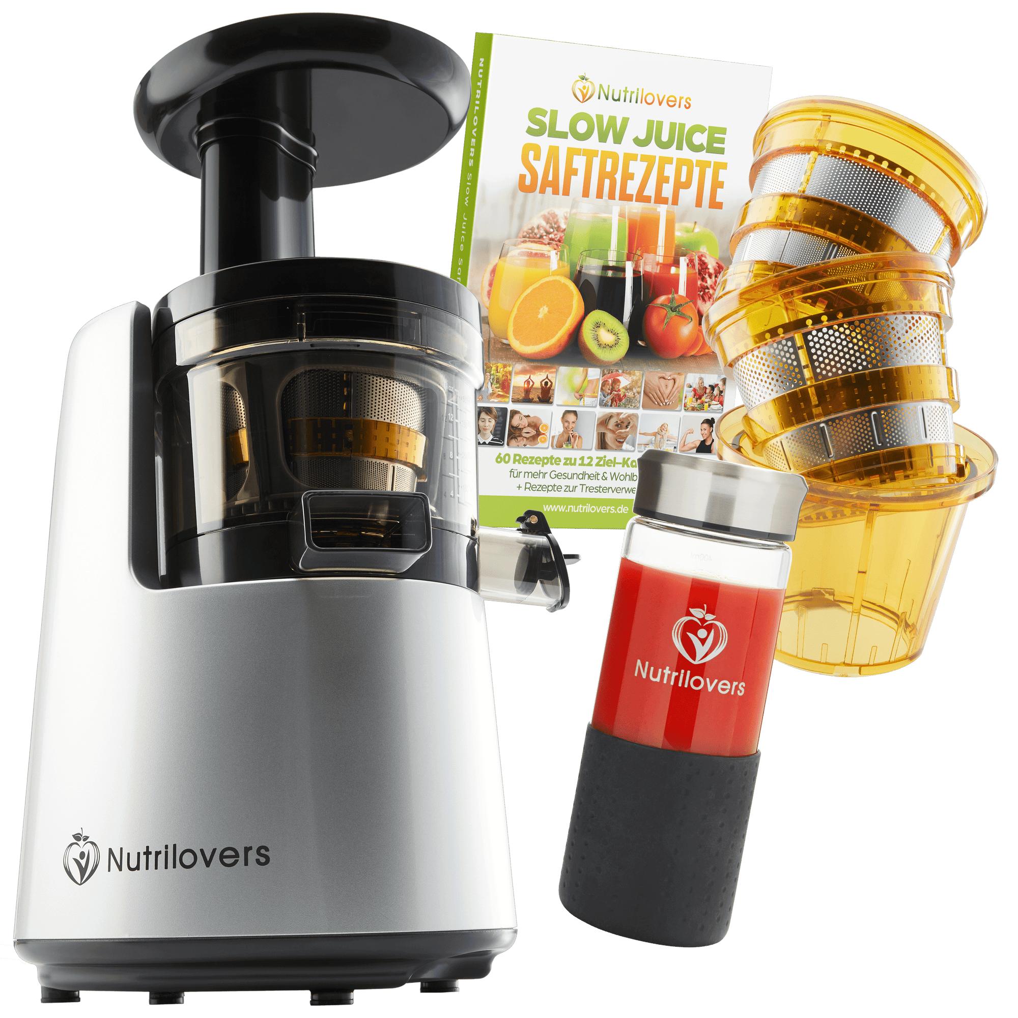 NUTRIPRESS NO.1 NEW Slow Juicer Vertikal BPAfrei