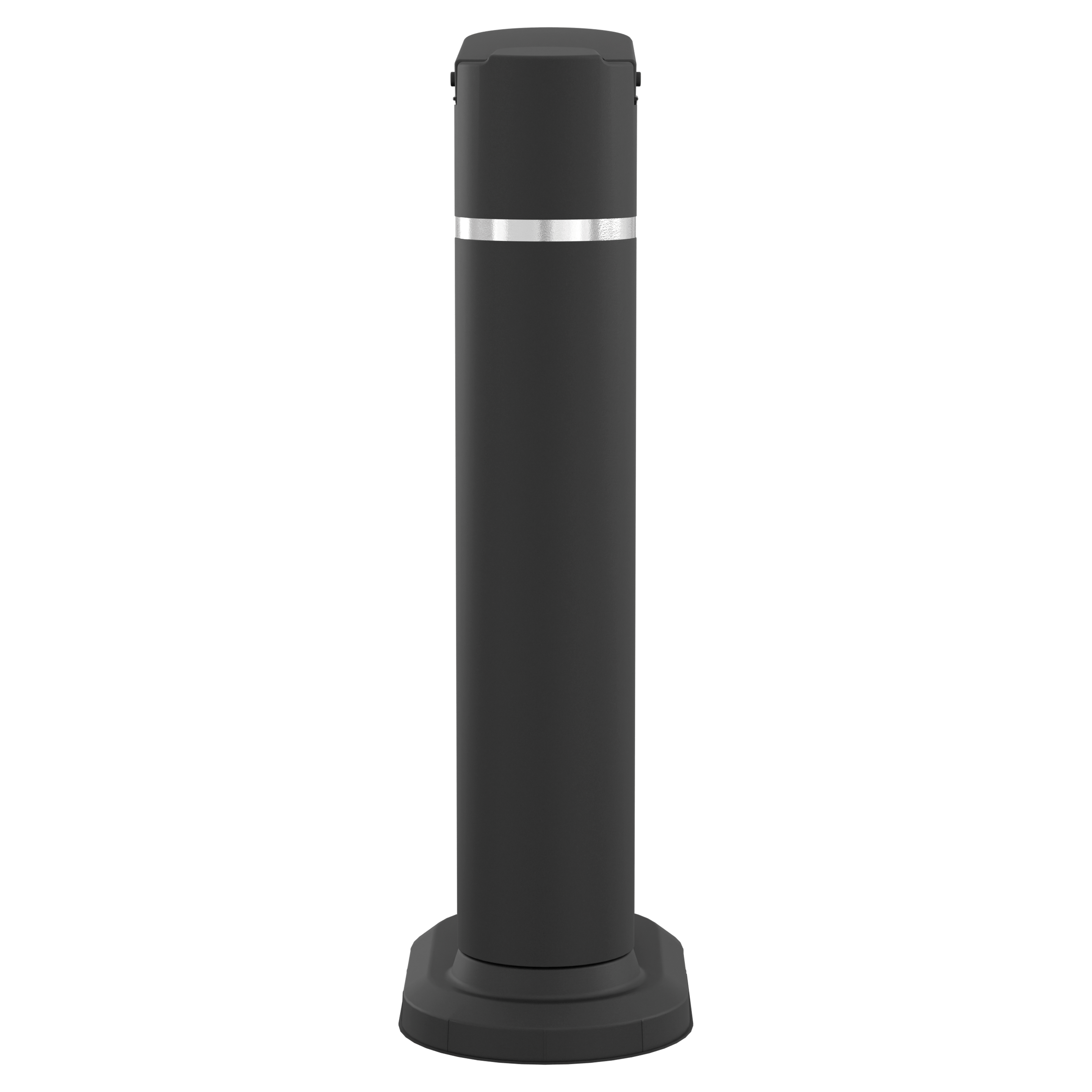 Nutrilovers Wassersprudler NUTRI-STREAM Wassersprudler Edelstahl Schwarz, BPA-frei, CO2-Schraubzylinder kompatibel, Individuelle Sprudelstärke WissenWasDrinIst