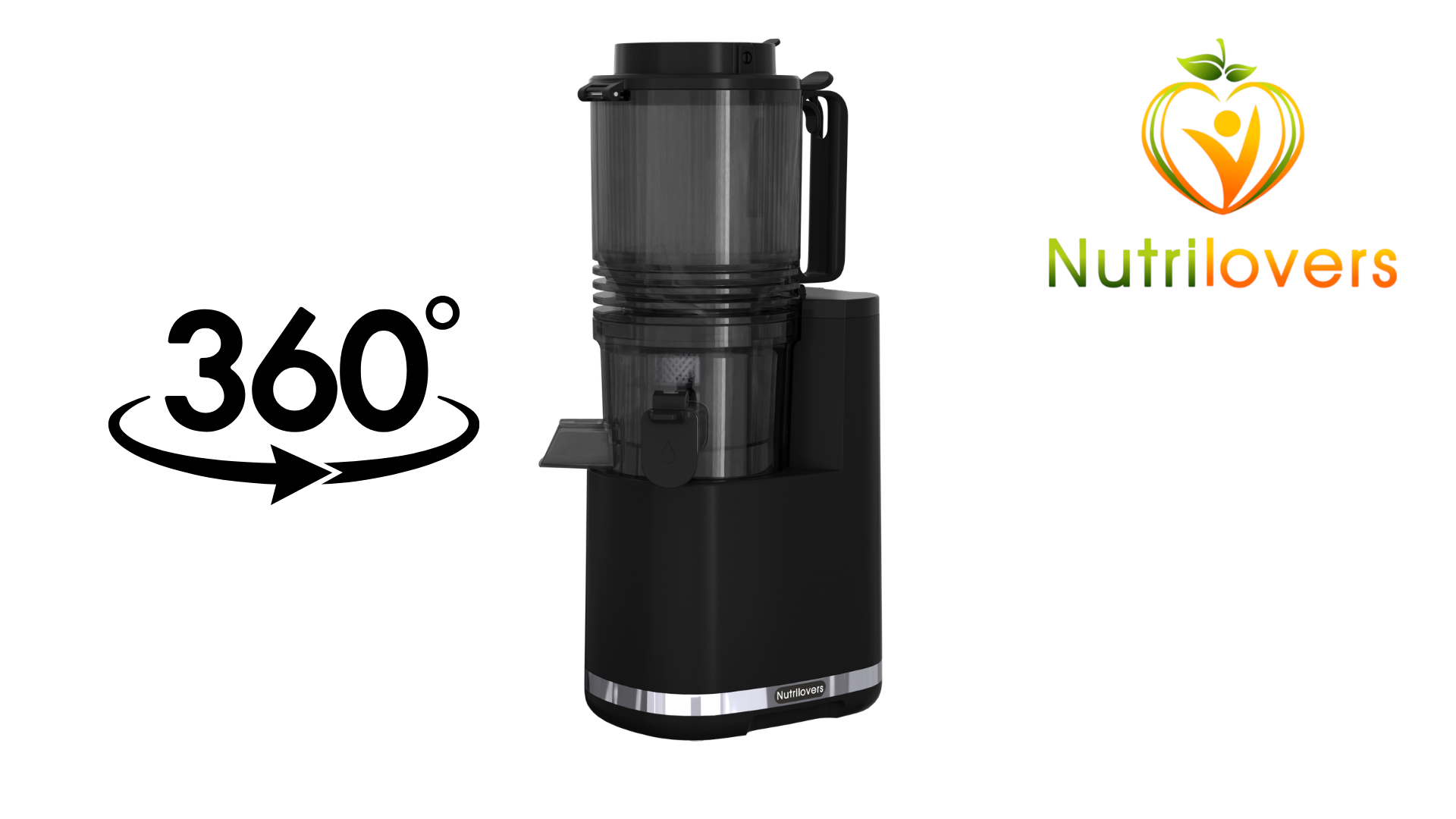 Nutrilovers NUTRI-PRESS MAX+  Slow Juicer 360 Video