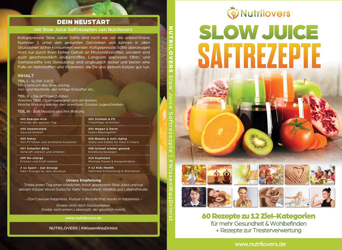 SLOW JUICE Rezeptbuch